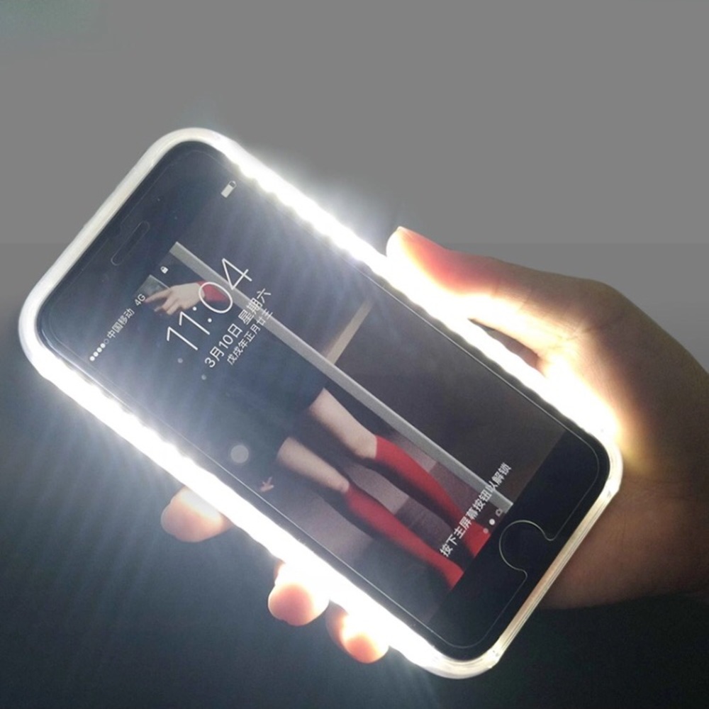 Selfie light up iPhone case